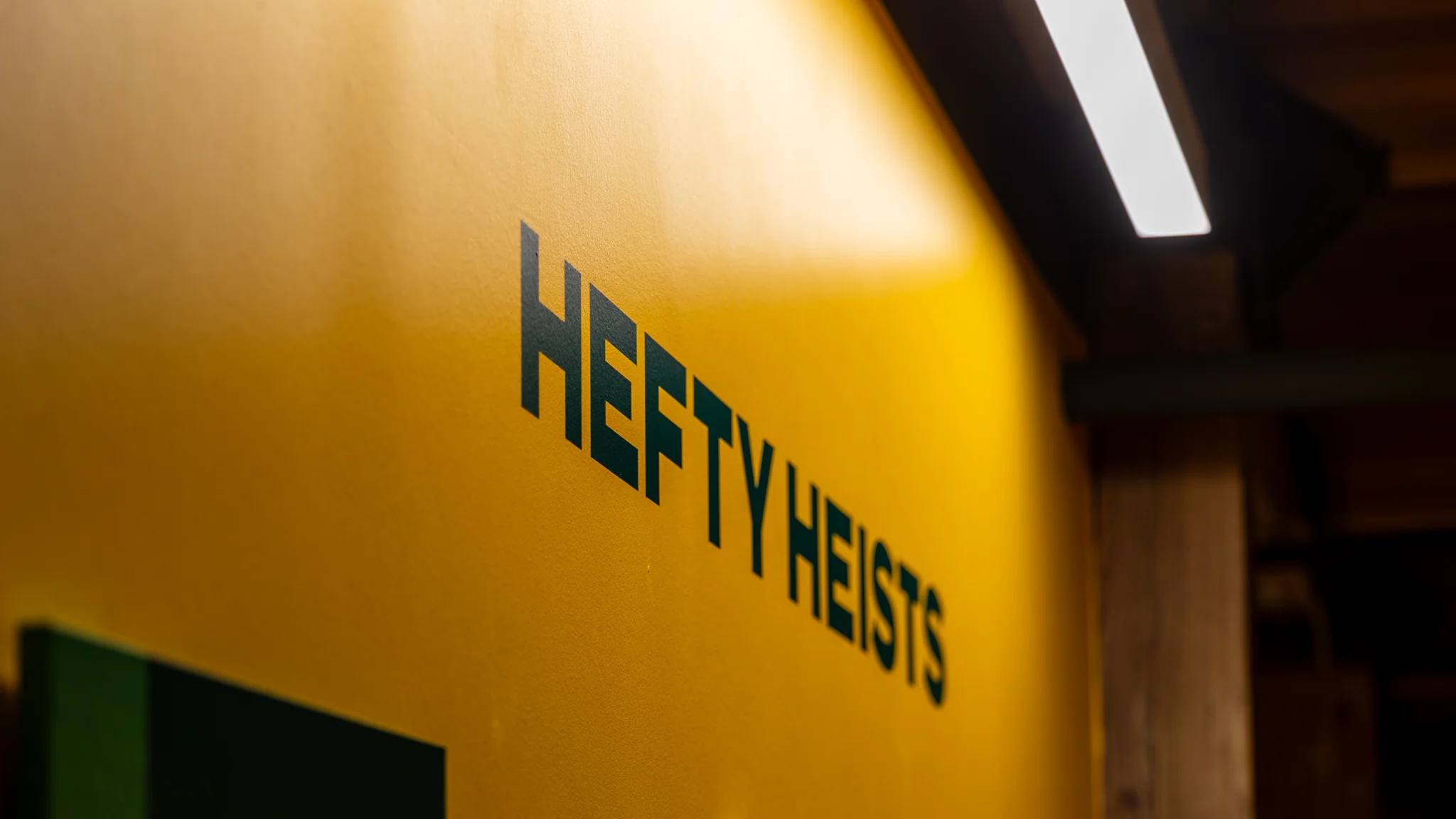 Heist Masterminds exhibit at Lintshiwe