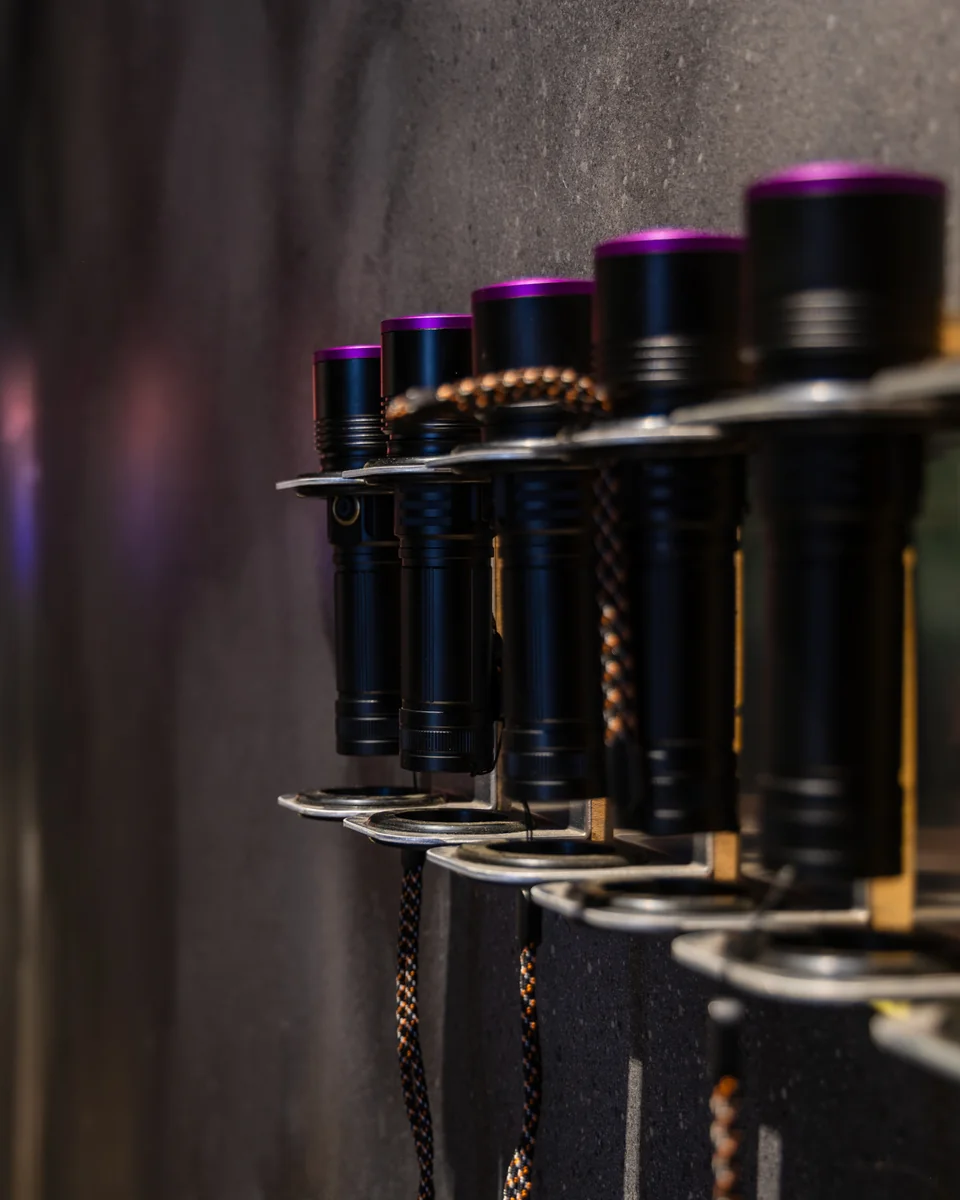 UV Flashlight Hunt exhibit at Lintshiwe